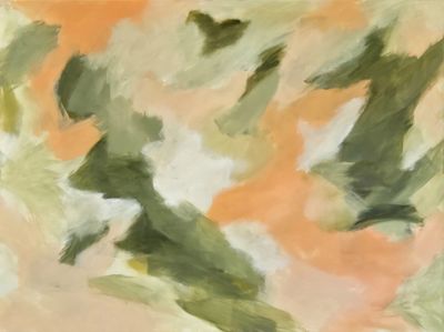 'Leaves and Bark' - Painting by Kate Hessling | Featured on The East Coast Arts Trail™