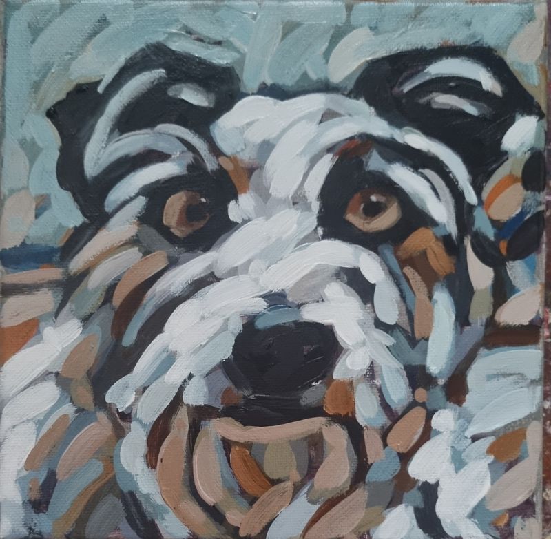 Painting - Animals & Wildlife artwork 'Pet portraits ' by Sharon Whittle | The East Coast Arts Trail®