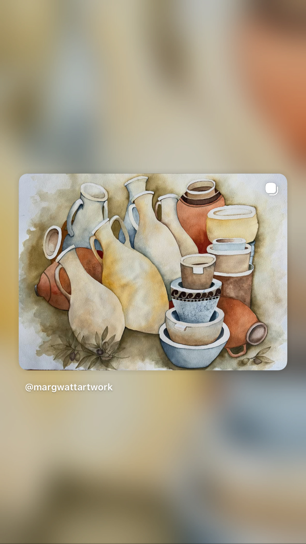 'Ancient Vessels Revealed' - Painting - Watercolour by Marg Watt | Featured on The East Coast Arts Trail®