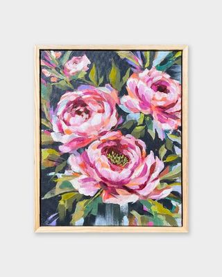 'Bloom Boldly I' - Painting - Floral & Botanical by CarolynQuanArt | Featured on The East Coast Arts Trail®