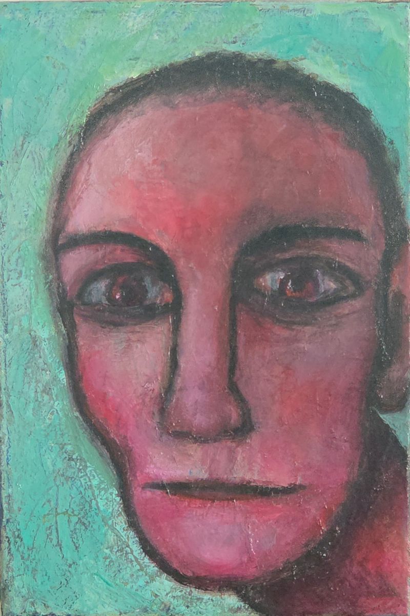 Expressive Arts artwork 'Stare' by Maggs | The East Coast Arts Trail®