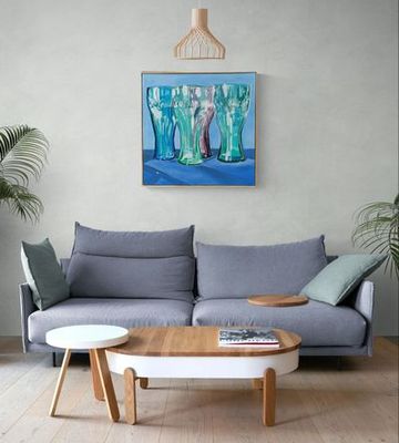 'Tinted Temptations' - Painting - Still Life by Bron Raponi Art | Featured on The East Coast Arts Trail®