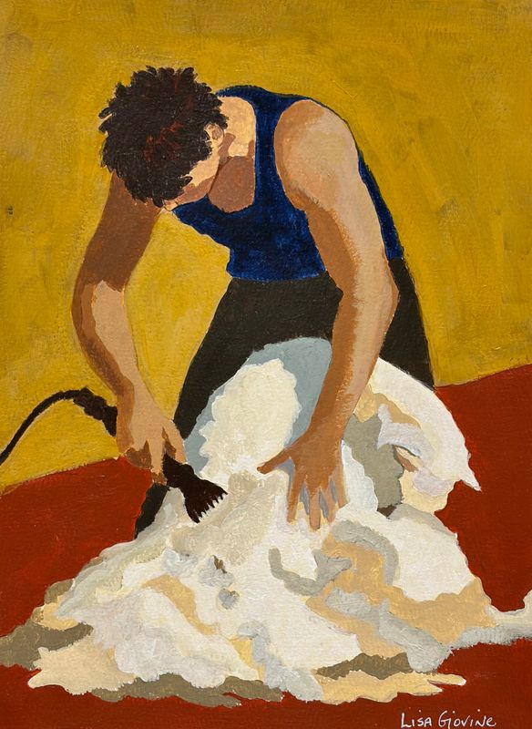 Acrylic on paper by Lisa Giovine Art, QLD - Brisbane | Displayed on The East Coast Arts Trail®