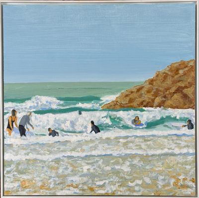 Original oil on cradled aluminium panel by Geoff Hargraves from Earlwood, Sydney, NSW | The East Coast Arts Trail®