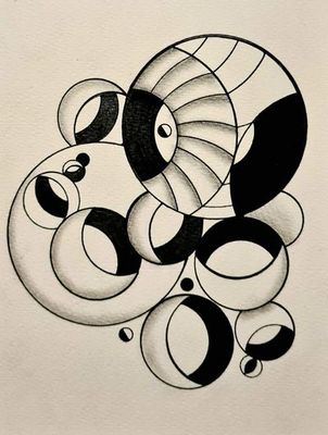 Ink and pencil  by Simon Terry, QLD - Brisbane | Displayed on The East Coast Arts Trail®