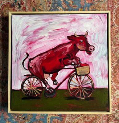 Original Acrylic on canvas, framed and ready to hang by Lucy Car from NSW - Lismore | The East Coast Arts Trail®