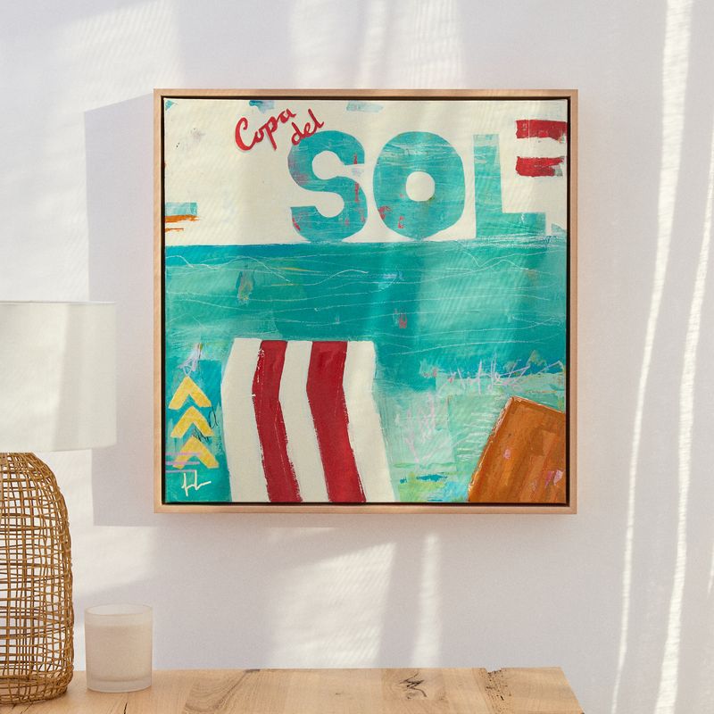 Painting artwork 'Copa Del Sol El Mar' by Francesca Laude | The East Coast Arts Trail®