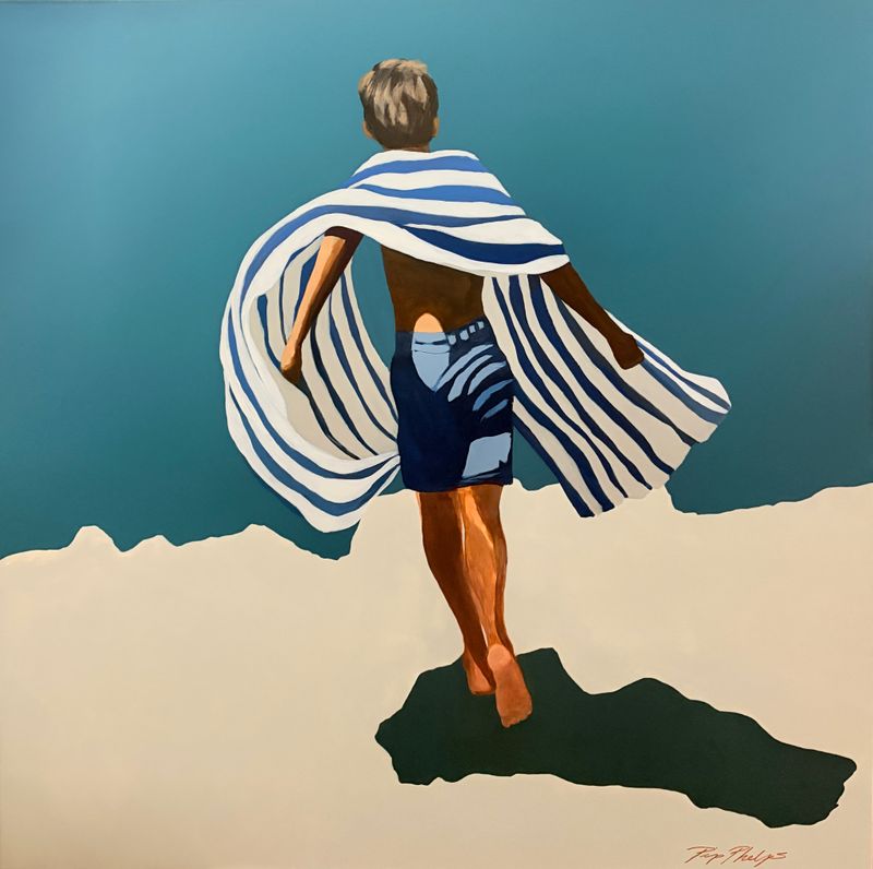 Acrylic on stretched canvas  by Pip Phelps, WA - Perth | Displayed on The East Coast Arts Trail®