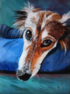 Original acrylics on deep edge stretched canvas by Jules from QLD - Gold Coast | The East Coast Arts Trail®
