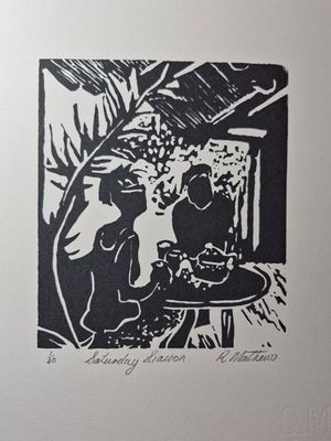 Original Screenprint by Ros Mathews from WA - Perth | The East Coast Arts Trail®