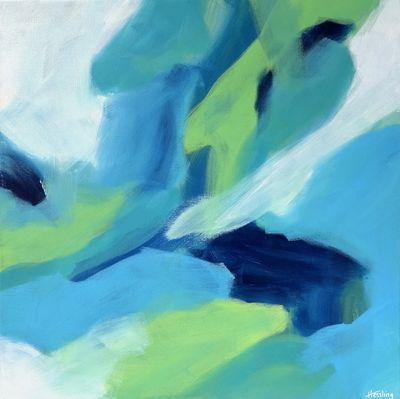 Original Acrylic on deep gallery wrapped canvas by Kate Hessling from QLD - Brisbane | The East Coast Arts Trail®