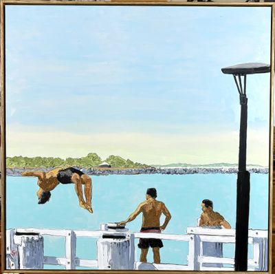 Original oil on panel by Geoff Hargraves from Earlwood, Sydney, NSW | The East Coast Arts Trail®