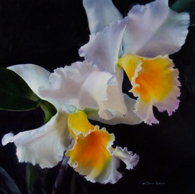 Painting artwork 'Moonlight Dance' by elenavalerieart | The East Coast Arts Trail™