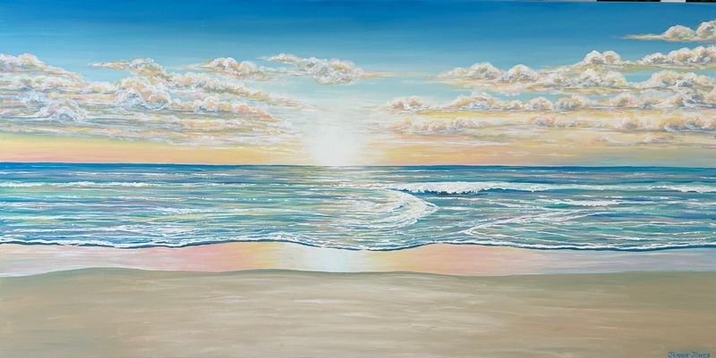 Original Acrylic on canvas  by Jennie Jones Artwork from NSW - Sydney | The East Coast Arts Trail®