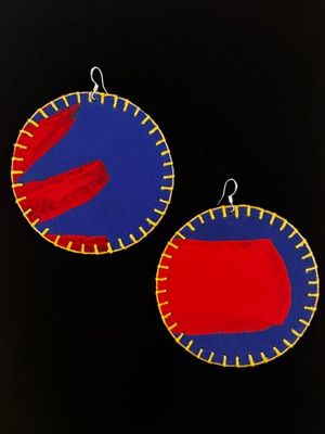 Jewellery artwork 'Eyes on me 3' by Mum’a Nai | The East Coast Arts Trail™