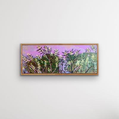 'Wattle' - Painting by Carla van Laar | Featured on The East Coast Arts Trail®