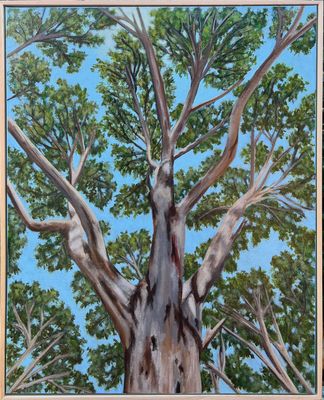'Standing Among Giants' - Painting by Natalie Douglas | Featured on The East Coast Arts Trail®