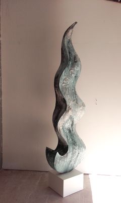 'Cypress ' - Sculpture by Don Barrett  | Featured on The East Coast Arts Trail™