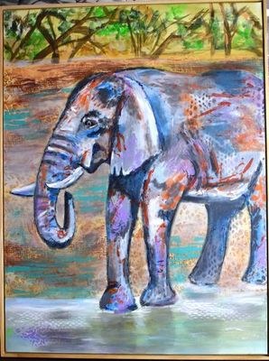 Original Acrylic on Canvas, Framed by Tanya Burkitt from QLD - Brisbane | The East Coast Arts Trail®