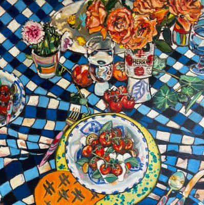 Painting artwork 'Summer Spread' by Emily Bowen | The East Coast Arts Trail™