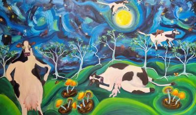 oil paint on canvas by Maggs, VIC - Melbourne | Displayed on The East Coast Arts Trail®