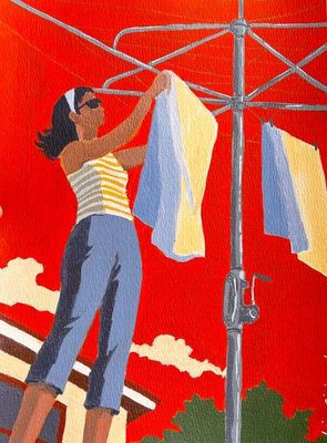 Acrylic on paper by Lisa Giovine Art, QLD - Brisbane | Displayed on The East Coast Arts Trail®