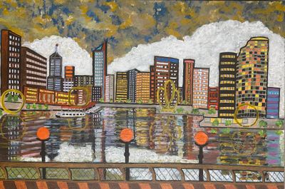 Acrylic on Canvas by Steve Quilty Art, NSW - Sydney | Displayed on The East Coast Arts Trail®