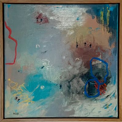 'Opalesence No. 1' - Painting by Helen W. Broad | Featured on The East Coast Arts Trail®