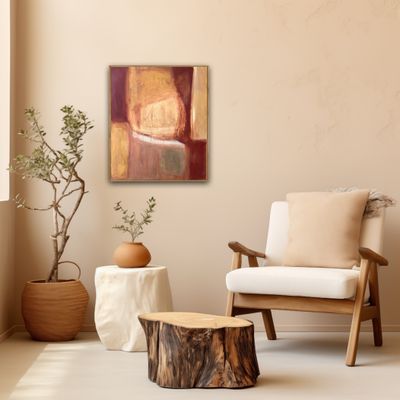 'Sandstone Slice' - Painting by Jill Thompson | Featured on The East Coast Arts Trail™