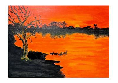 Original Acrylic on canvas by Chris Holland from NSW - Mid North Coast | The East Coast Arts Trail®