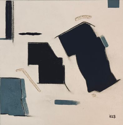 'INFORMAL BALANCE No. 2' - Painting by Helen W. Broad | Featured on The East Coast Arts Trail®