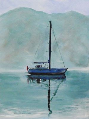 Original acrylics on canvas board by Jules from QLD - Gold Coast | The East Coast Arts Trail®
