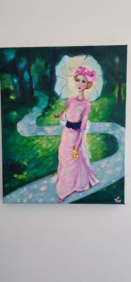 Acrylic on canvas ready to hang by Vikadafoxart, SA - Fleurieu Peninsula | Displayed on The East Coast Arts Trail®