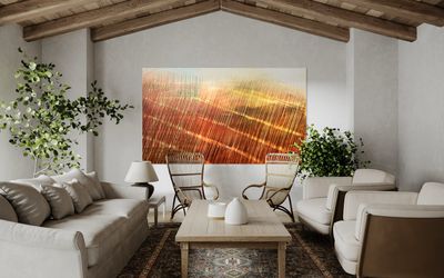 Painting artwork 'Outback spirit' by Roopali Arora | The East Coast Arts Trail®