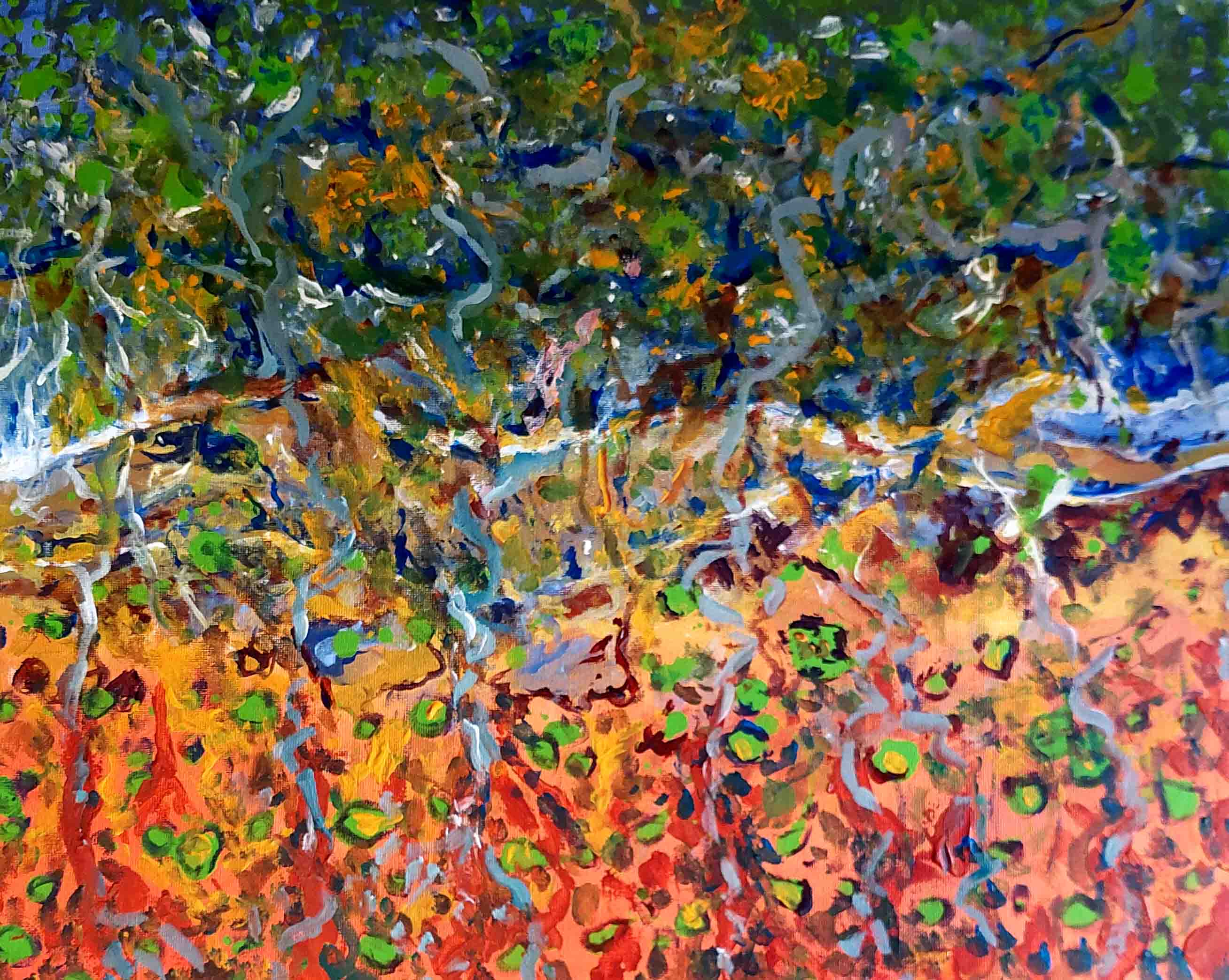 Acrylic on stretched canvas by John Andrews, NSW - Mid North Coast | Displayed on The East Coast Arts Trail®