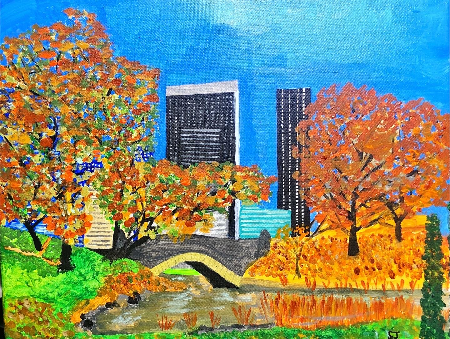 Acrylic on Canvas by Steve Quilty Art, Berowra, NSW | Displayed on The East Coast Arts Trail™