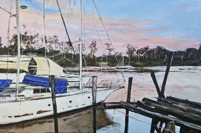 Oil on canvas by ChristineDavisArt, SA - Adelaide | Displayed on The East Coast Arts Trail®