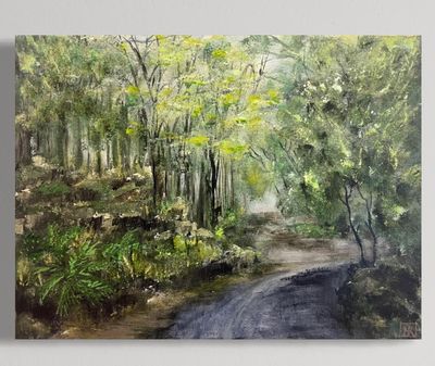 Acrylic on Canvas by Nichola Roberts, VIC - Great Ocean Road | Displayed on The East Coast Arts Trail®