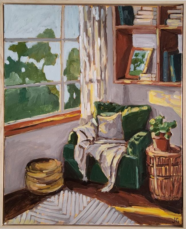 Acrylic on canvas  by Jin Gao Art, VIC - Melbourne | Displayed on The East Coast Arts Trail™