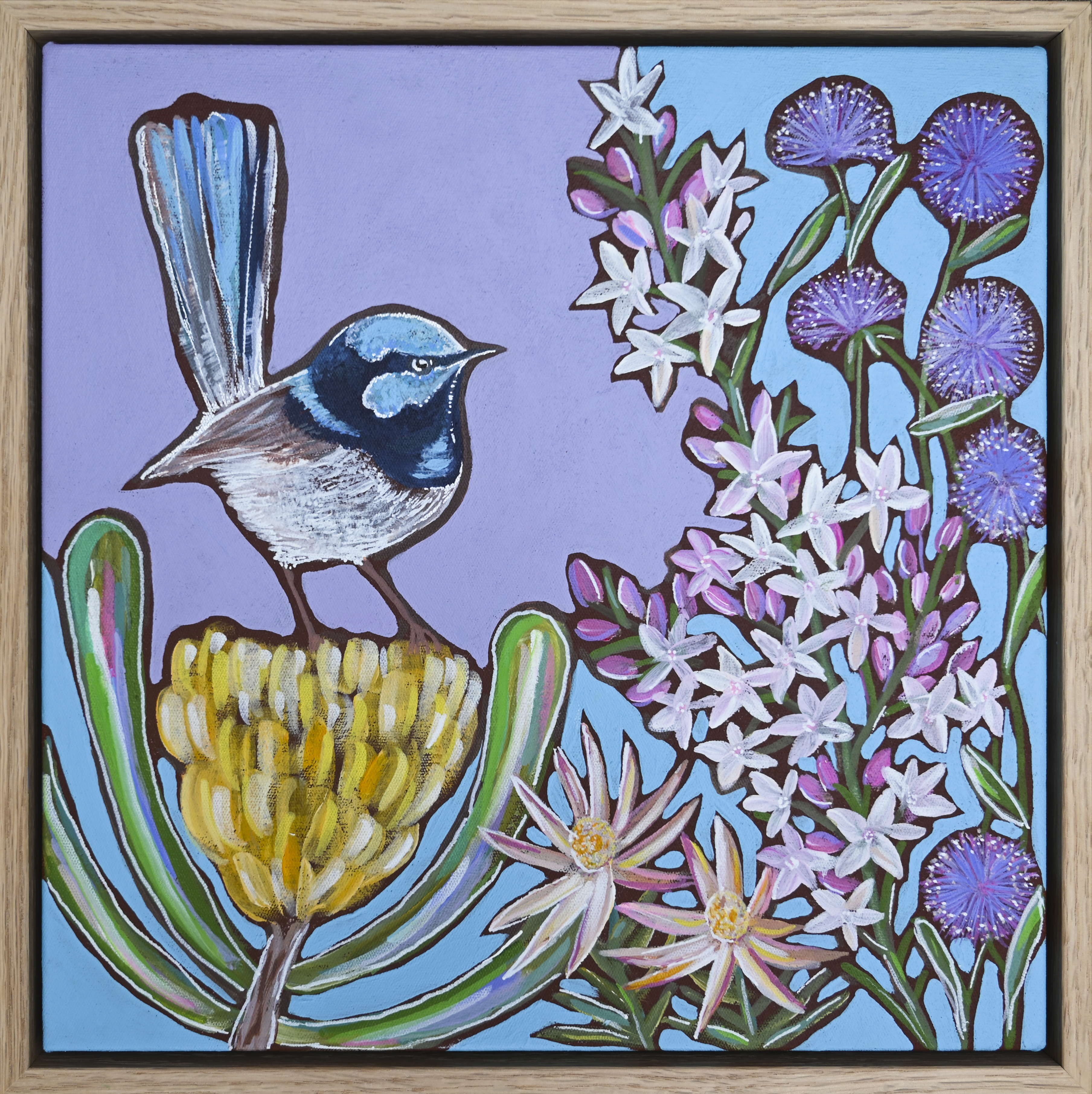 Acrylic Paint & Pen by ren_the_artist, VIC - Bendigo | Displayed on The East Coast Arts Trail®