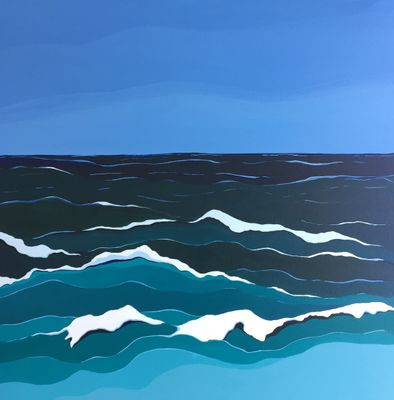 Original Acrylic on linen by Marian Quigley from VIC - Gippsland | The East Coast Arts Trail®