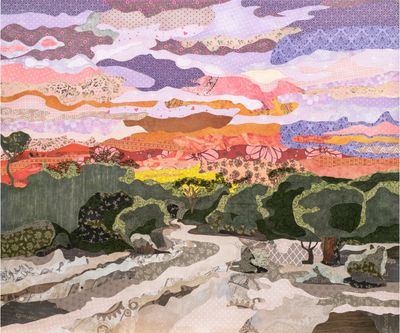Original paper on canvas by Benn Francis from WA - Swan Valley | The East Coast Arts Trail®