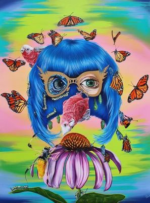 Acrylic on Canvas by Rachel South, QLD - Sunshine Coast | Displayed on The East Coast Arts Trail™
