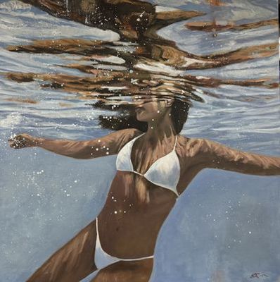 Oil on framed canvas by Amanda Cameron, QLD - Gold Coast | Displayed on The East Coast Arts Trail®