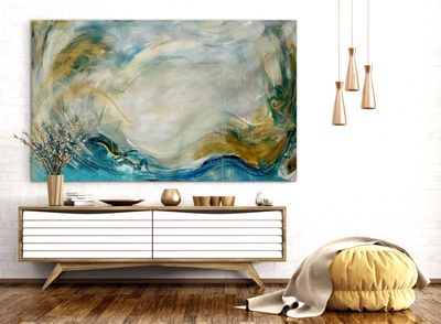 Painting artwork 'A moment of calm' by Roopali Arora | The East Coast Arts Trail™