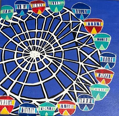 Mixed media on canvas by Janice Brown, NSW - Sydney | Displayed on The East Coast Arts Trail®