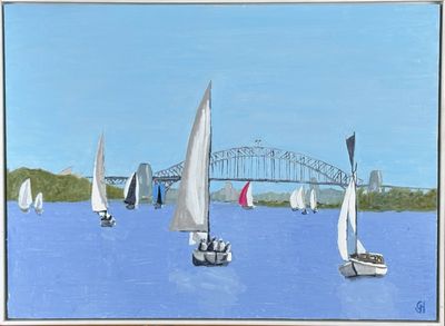 oil on aluminium Panel by Geoff Hargraves, NSW - Sydney | Displayed on The East Coast Arts Trail®