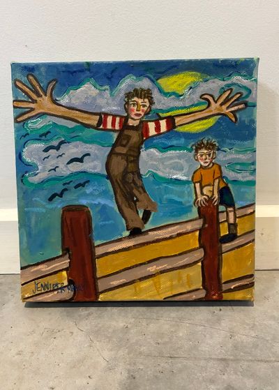 Painting artwork 'Daring Dave' by Jennifer Mary | The East Coast Arts Trail®