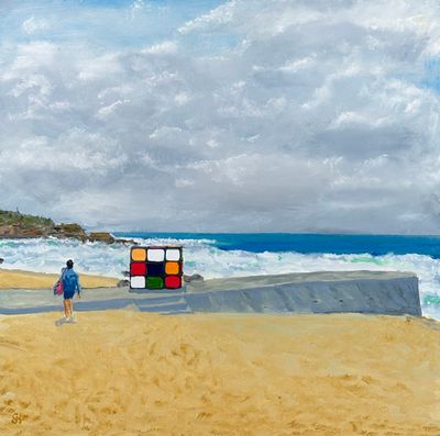 Original oil on Aluminium panel by Geoff Hargraves from NSW - Sydney | The East Coast Arts Trail®