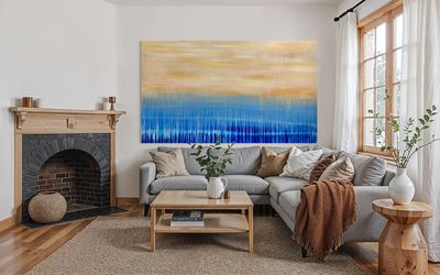 Painting artwork 'Golden hour' by Roopali Arora | The East Coast Arts Trail™